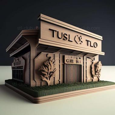 3D модель Клуб Turf в Сингапуре (STL)